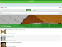 Tablet Screenshot of conuvi.com.ar